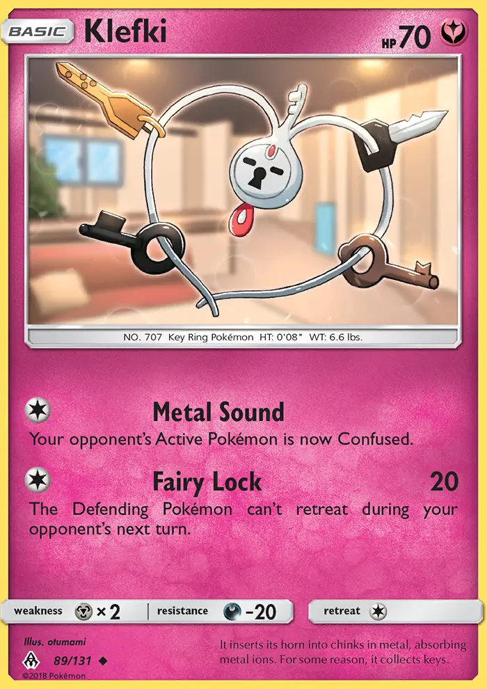 Klefki, Forbidden Light #89