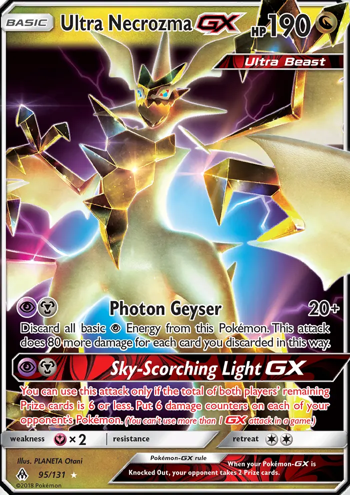 Ultra Necrozma GX, Forbidden Light #95