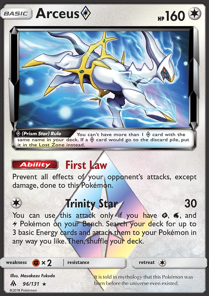 Arceus ◇, Forbidden Light #96