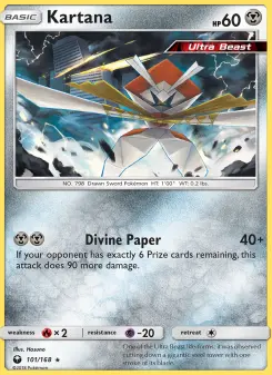 Kartana, Celestial Storm #101/168