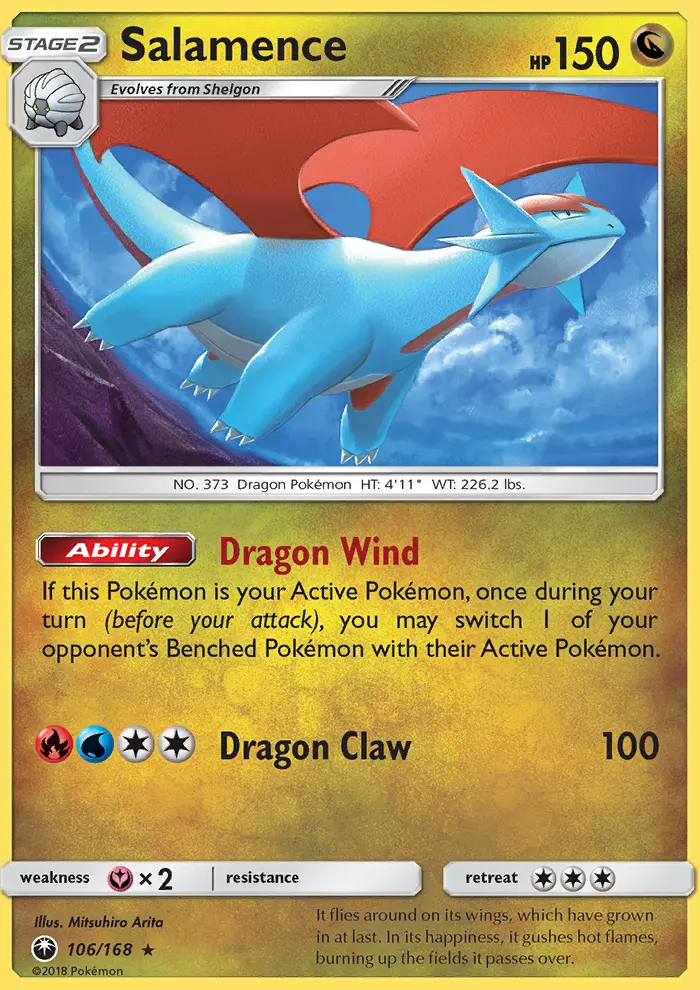 Salamence, Celestial Storm #106