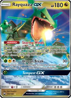 Rayquaza GX, Celestial Storm #109/168