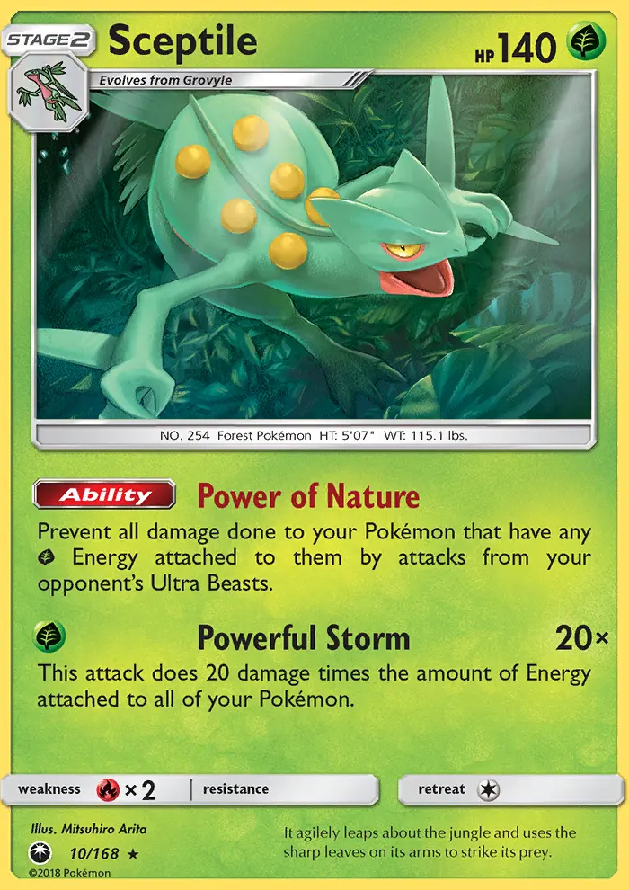 Sceptile, Celestial Storm #10