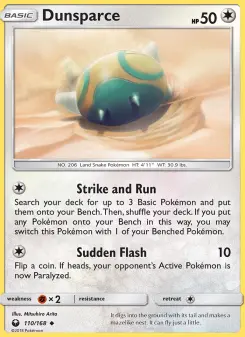 Dunsparce, Celestial Storm #110/168
