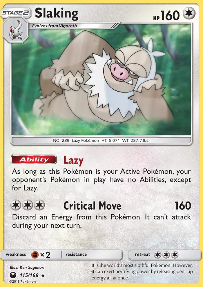 Slaking, Celestial Storm #115