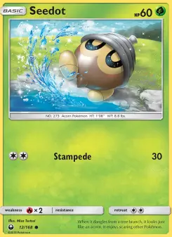 Seedot, Celestial Storm #12/168