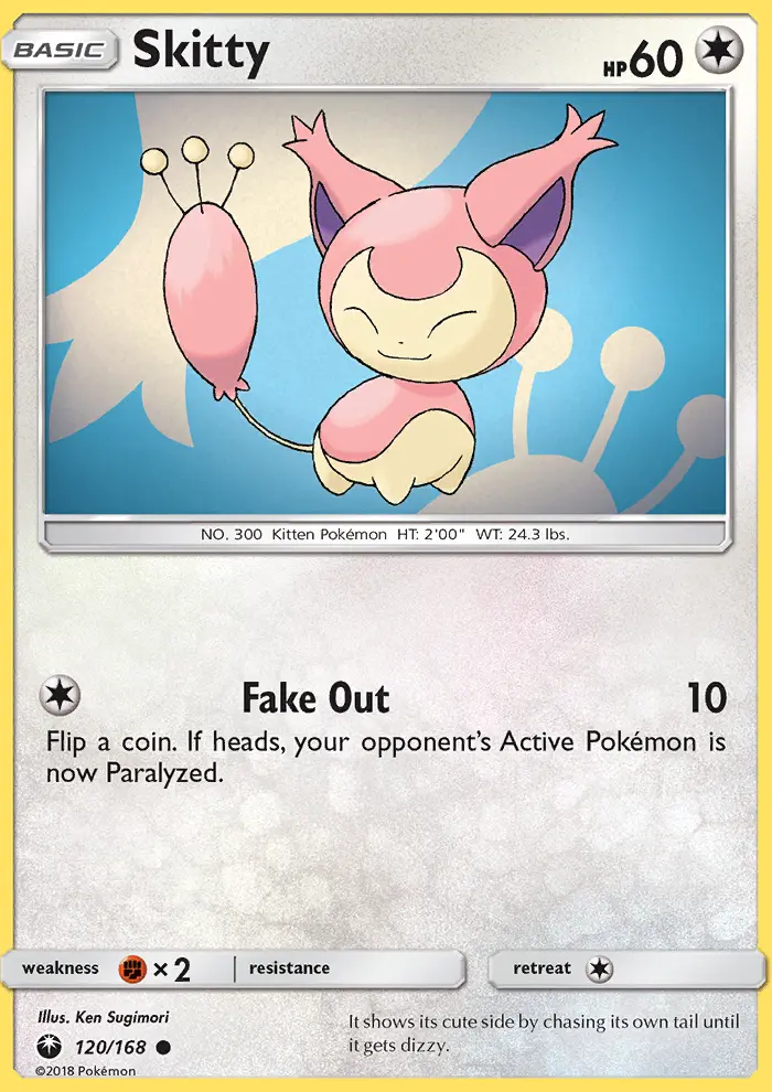 Skitty, Celestial Storm #120
