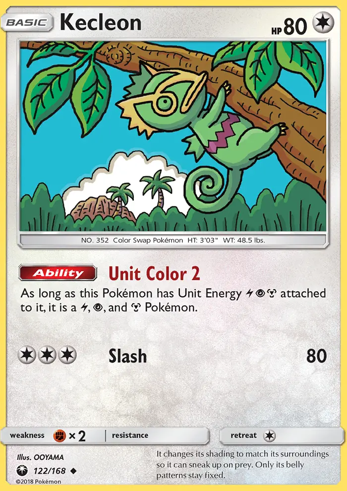 Kecleon, Celestial Storm #122