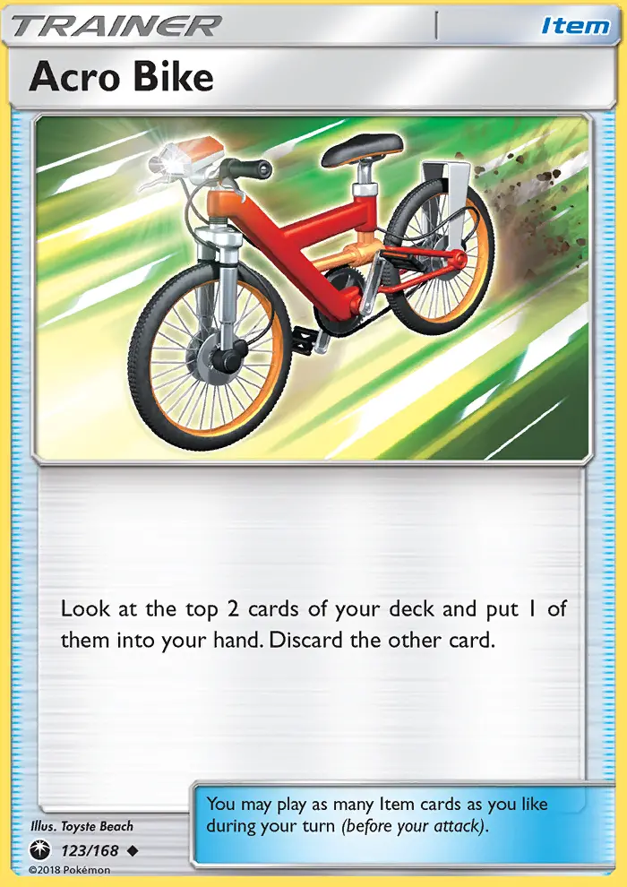 Acro Bike, Celestial Storm #123