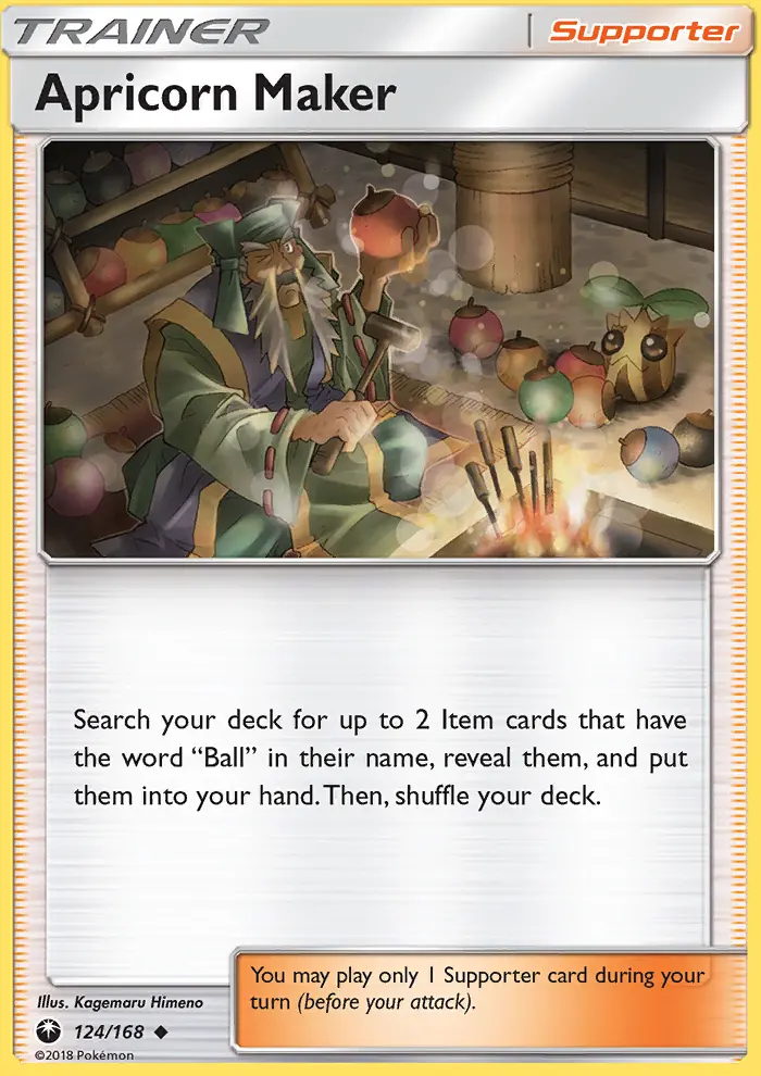 Apricorn Maker, Celestial Storm #124