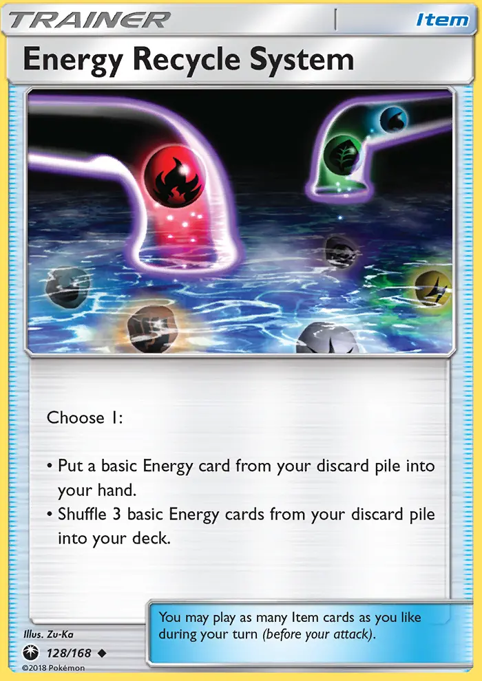 Energy Recycle System, Celestial Storm #128