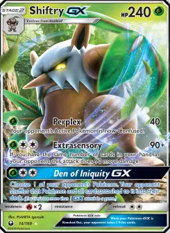 Shiftry GX, Celestial Storm #14/168