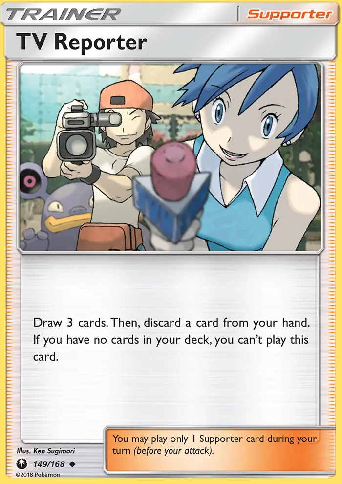 TV Reporter, Celestial Storm #149