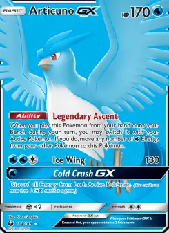 Articuno GX, Celestial Storm #154/168