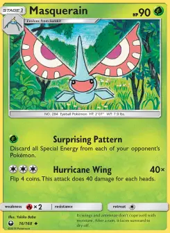 Masquerain, Celestial Storm #16/168