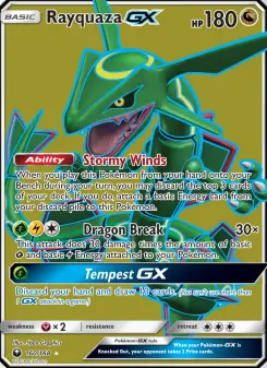 Rayquaza GX, Celestial Storm #160/168