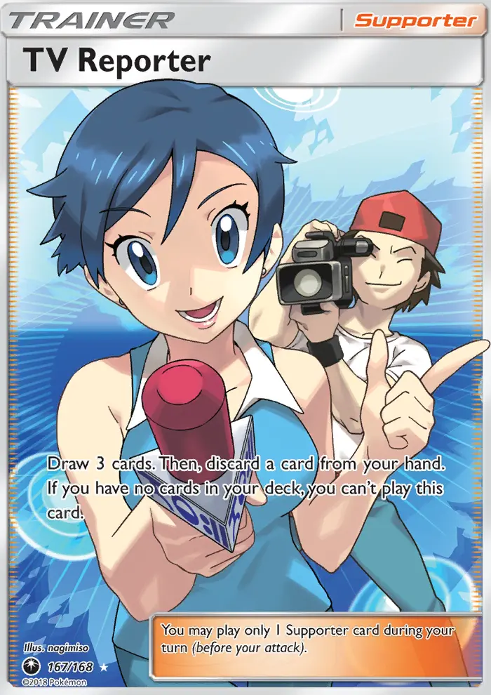 TV Reporter, Celestial Storm #167