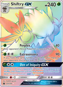 Shiftry GX, Celestial Storm #169/168