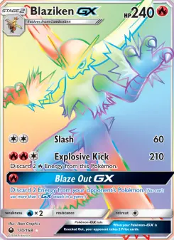 Blaziken GX, Celestial Storm #170/168