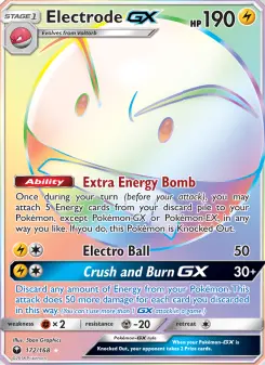 Electrode GX, Celestial Storm #172/168