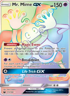 Mr. Mime GX, Celestial Storm #173/168
