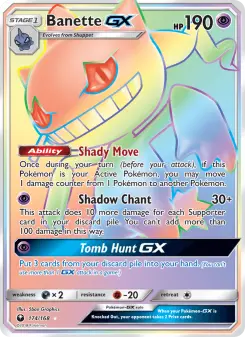 Banette GX, Celestial Storm #174/168