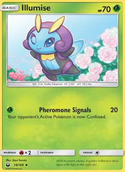 Illumise, Celestial Storm #18/168