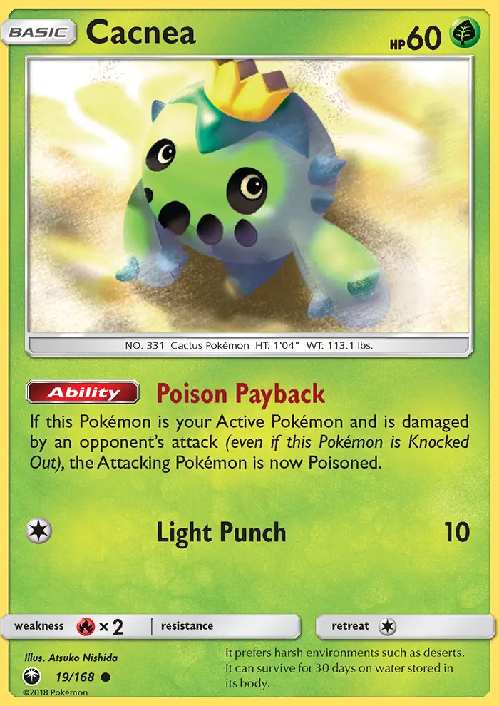 Cacnea, Celestial Storm #19