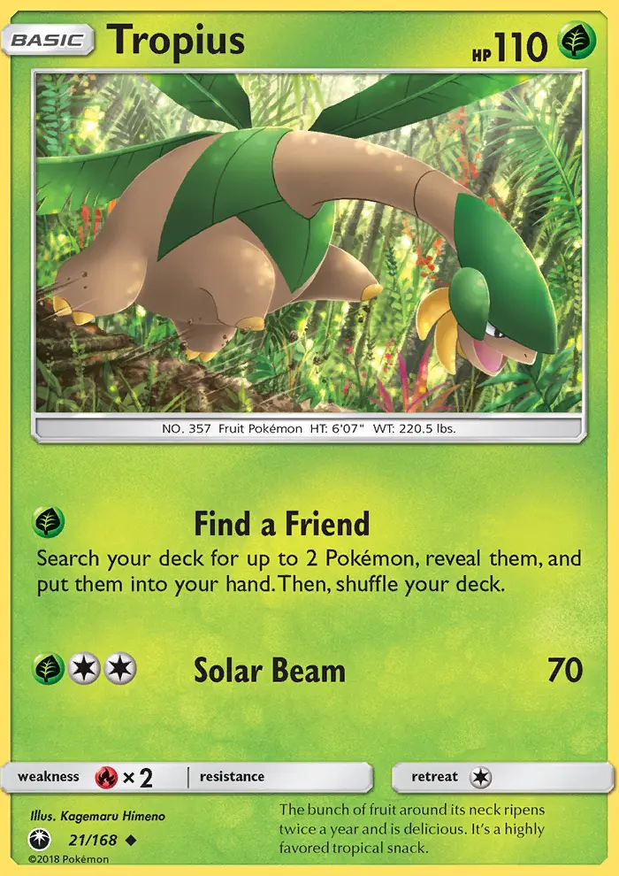Tropius, Celestial Storm #21