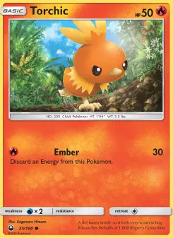 Torchic, Celestial Storm #25/168