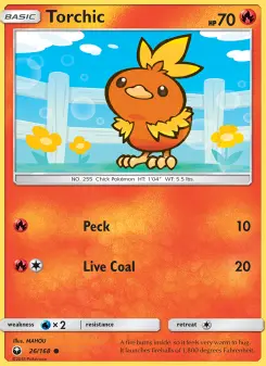 Torchic, Celestial Storm #26/168