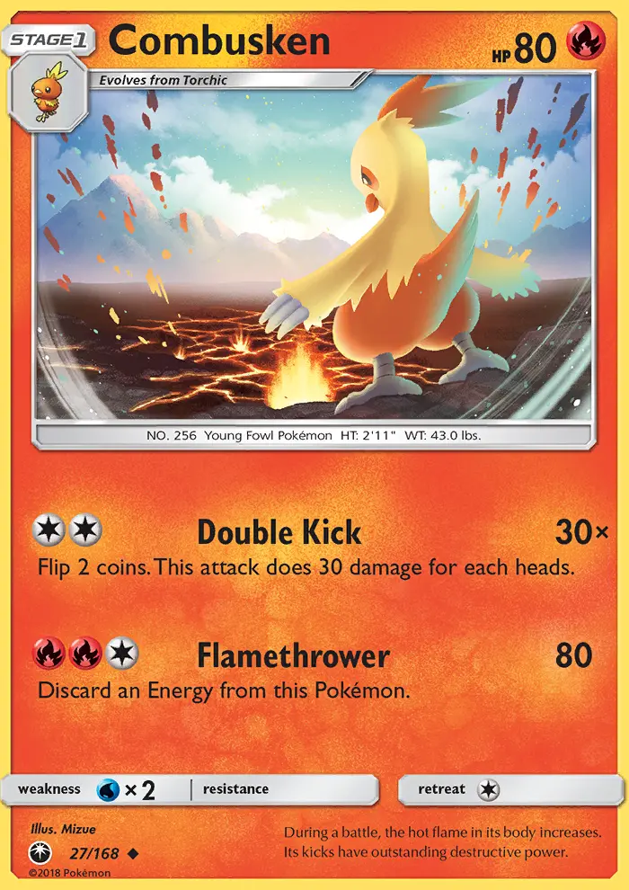 Combusken, Celestial Storm #27