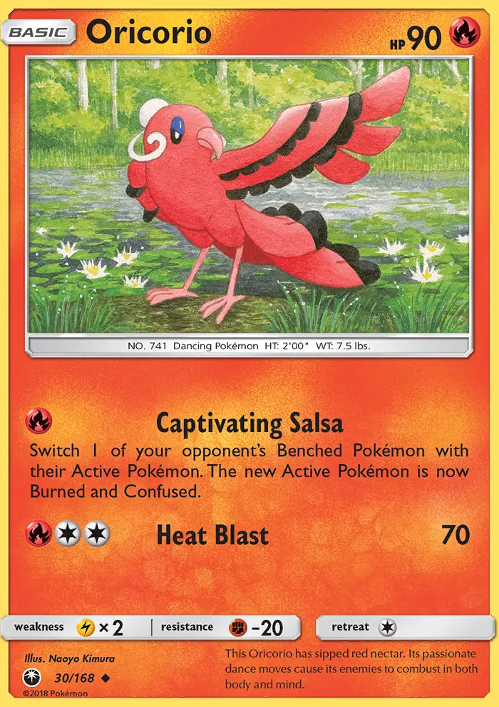 Oricorio, Celestial Storm #30