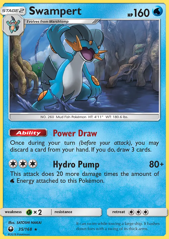 Swampert, Celestial Storm #35