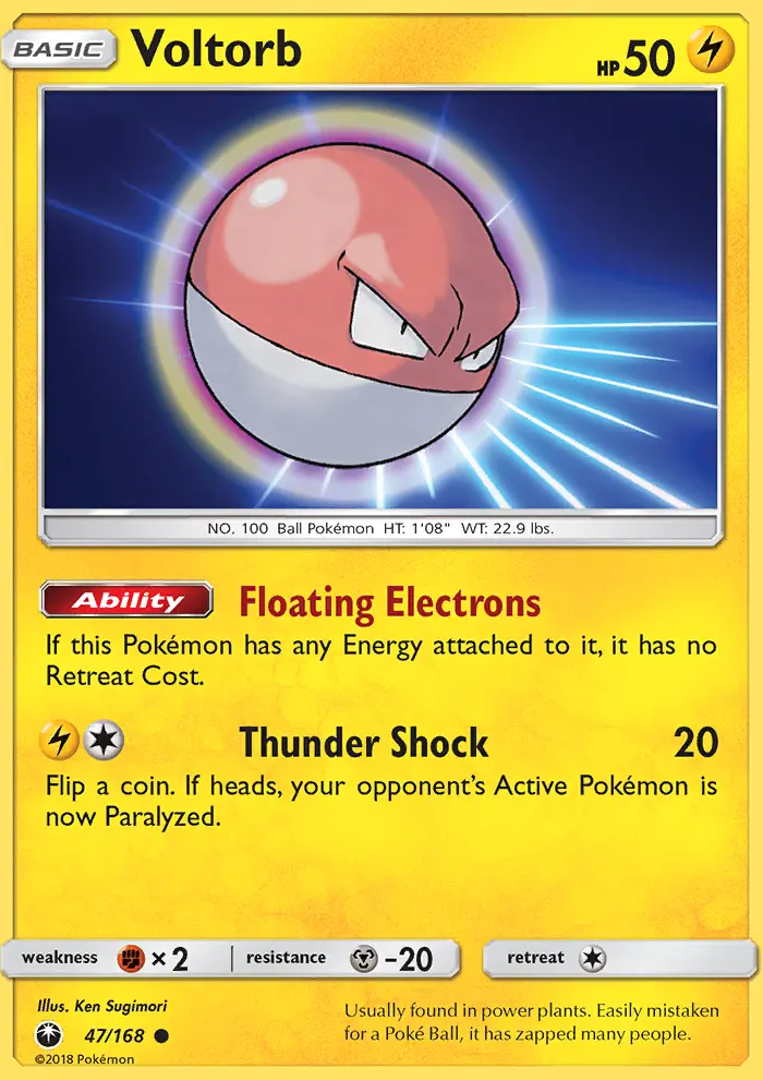 Voltorb, Celestial Storm #47