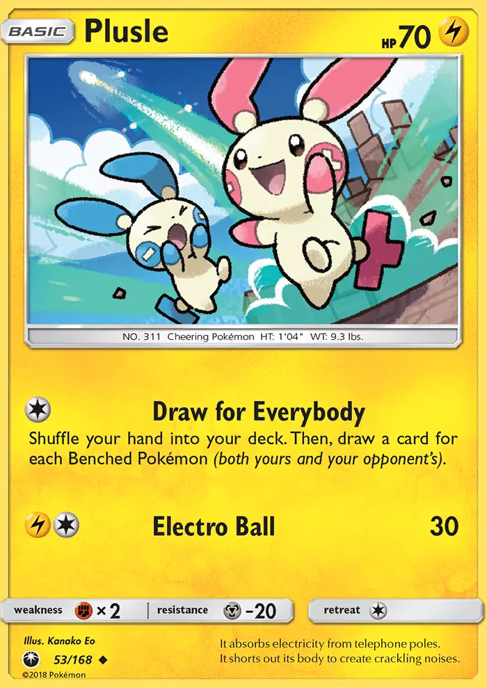 Plusle, Celestial Storm #53