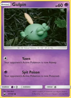 Gulpin, Celestial Storm #57/168
