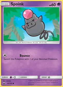 Spoink, Celestial Storm #59/168