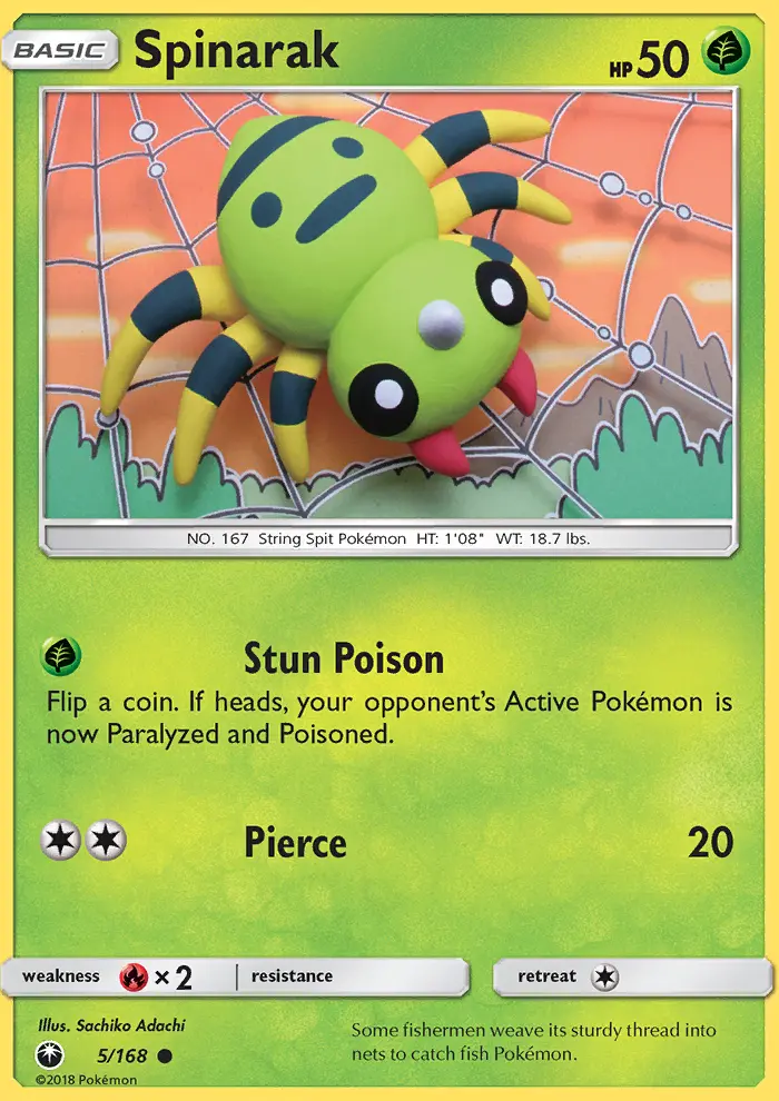 Spinarak, Celestial Storm #5
