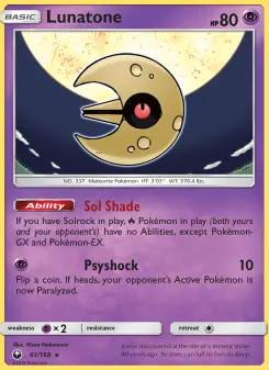Lunatone, Celestial Storm #61/168