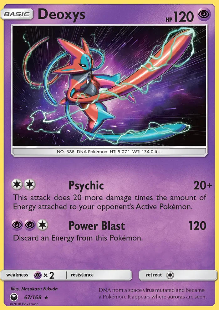 Deoxys, Celestial Storm #67