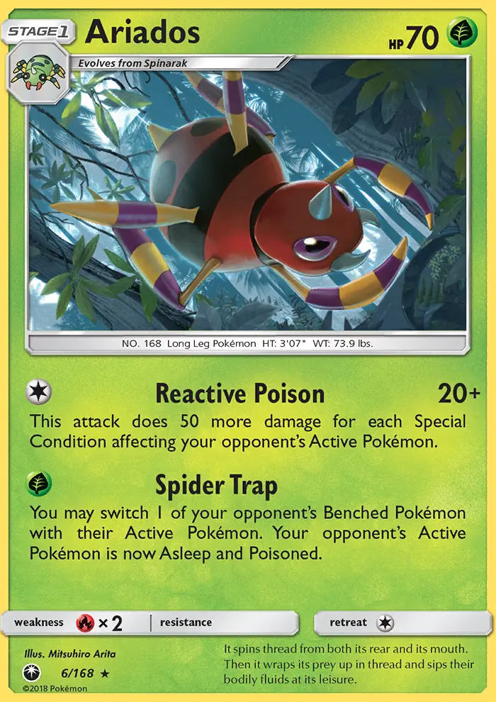 Ariados, Celestial Storm #6