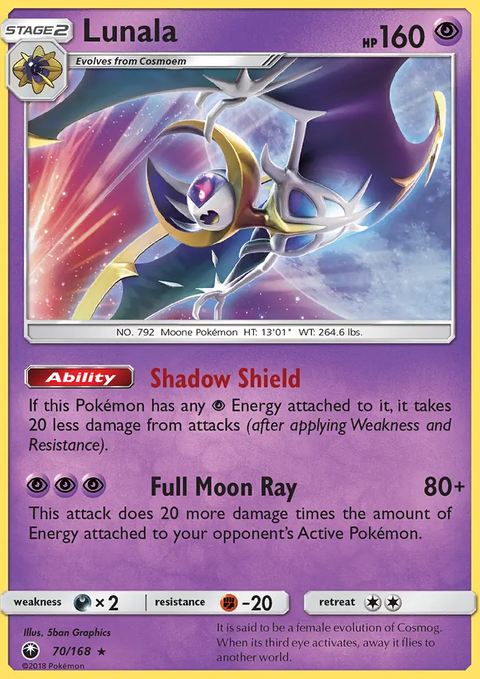 Lunala, Celestial Storm #70