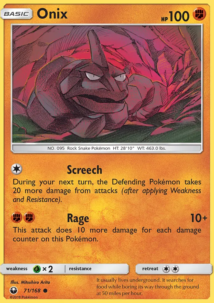 Onix, Celestial Storm #71