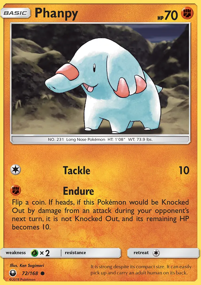 Phanpy, Celestial Storm #72