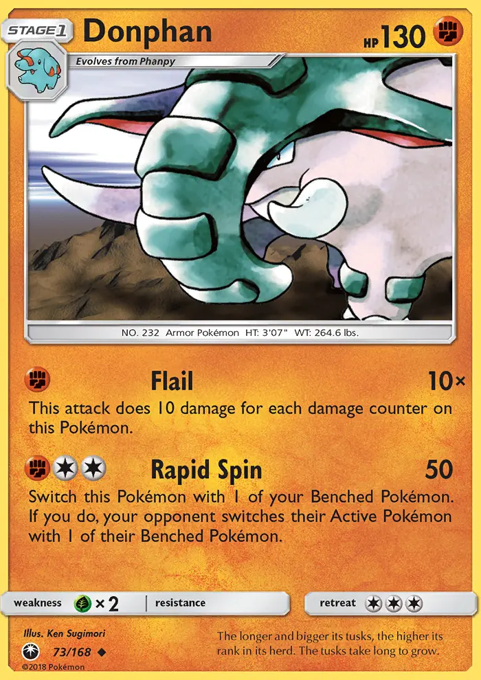 Donphan, Celestial Storm #73