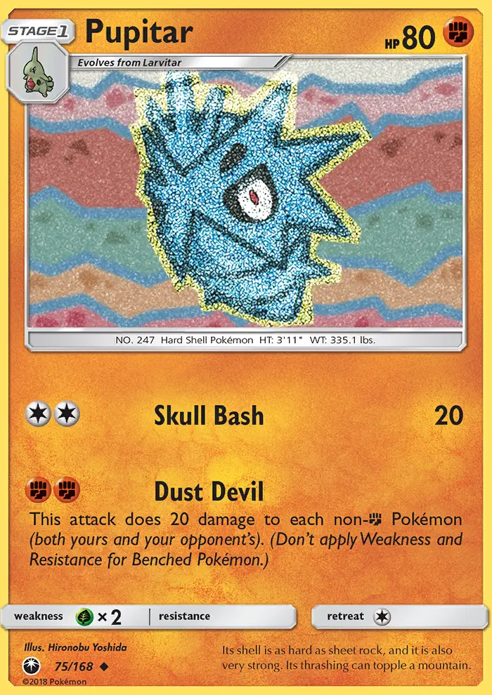 Pupitar, Celestial Storm #75