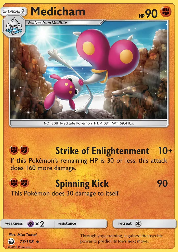 Medicham, Celestial Storm #77
