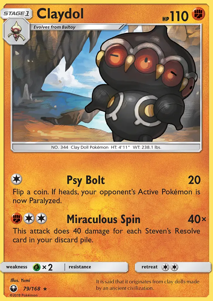 Claydol, Celestial Storm #79
