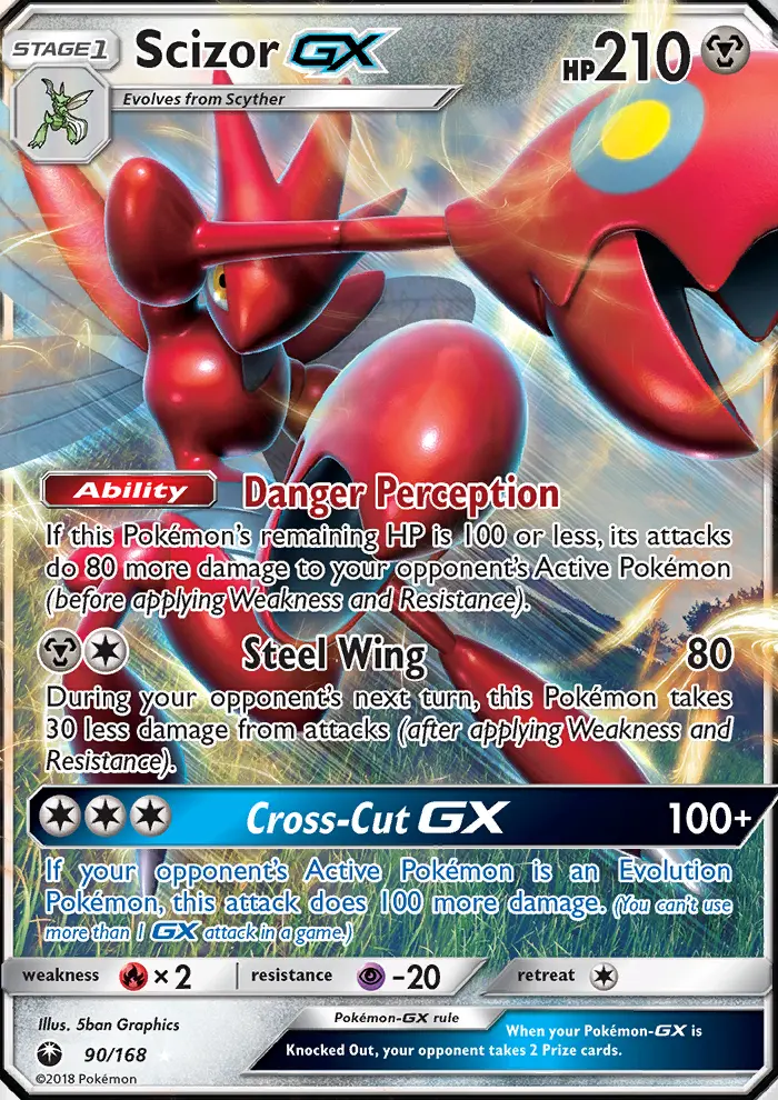 Scizor GX, Celestial Storm #90